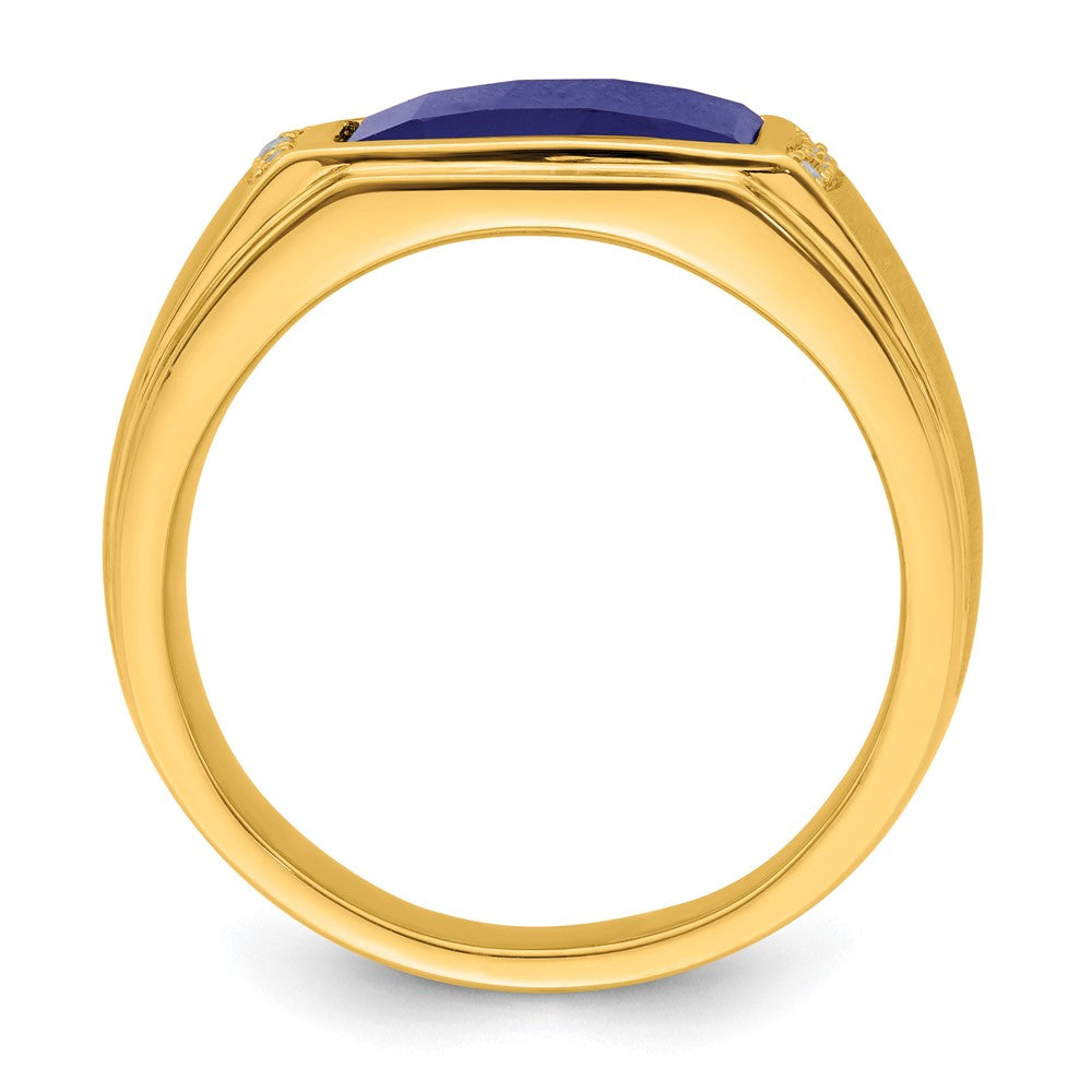 Men's Gemstone and Diamond Rings