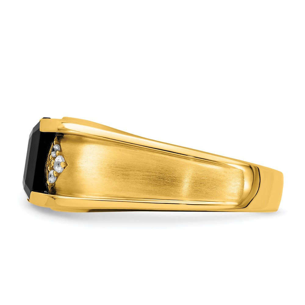 Men's Onyx & Diamond Rings