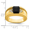 Men's Onyx & Diamond Rings