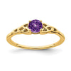 Gemstone Celtic Knot Rings