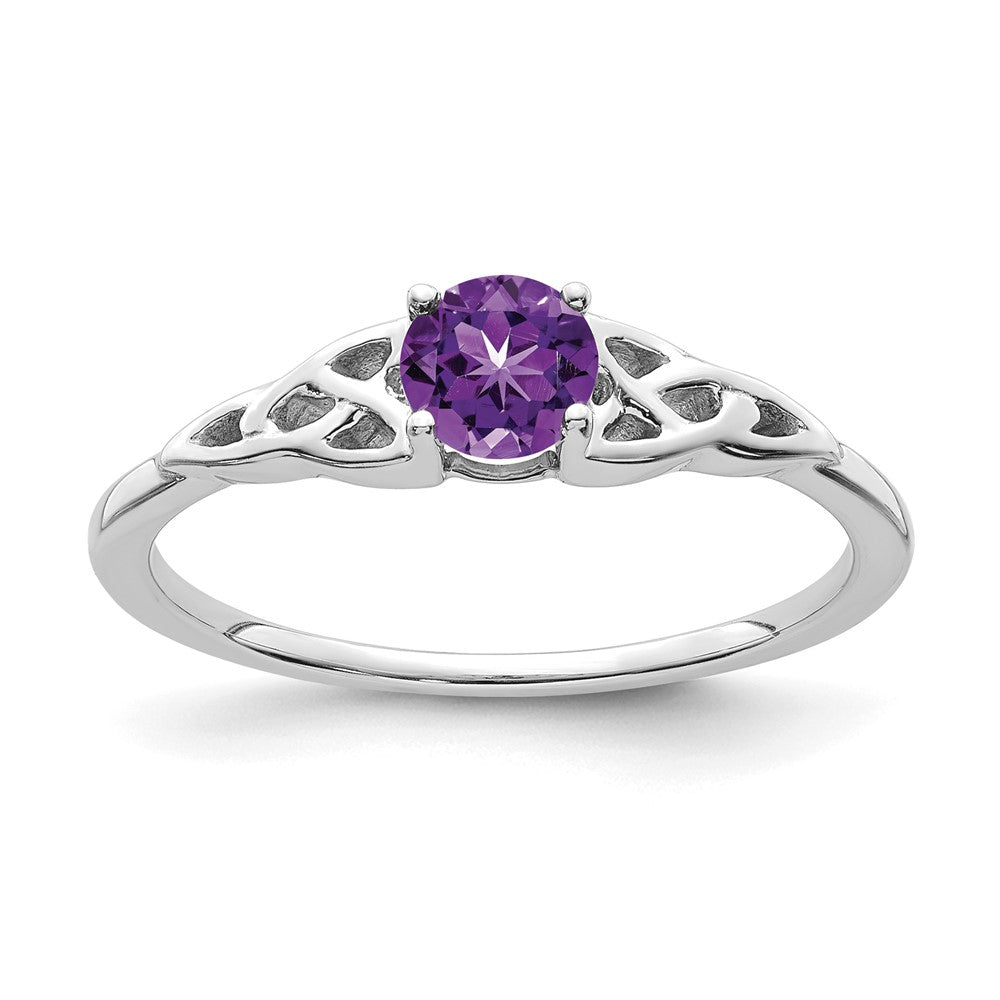 Gemstone Celtic Knot Rings