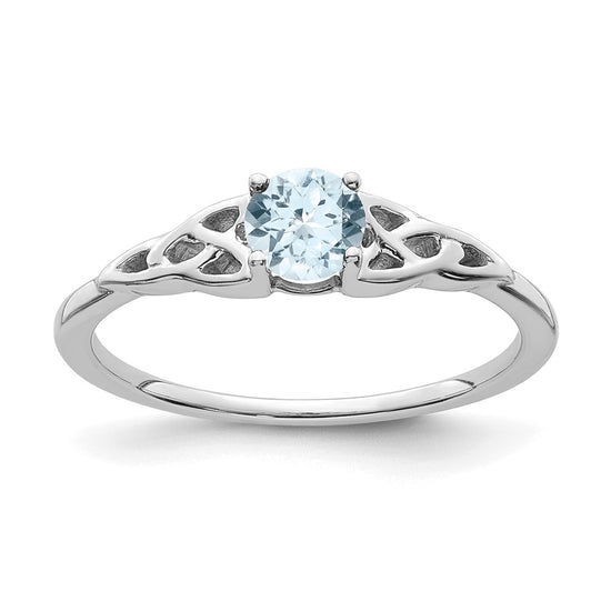 Gemstone Celtic Knot Rings