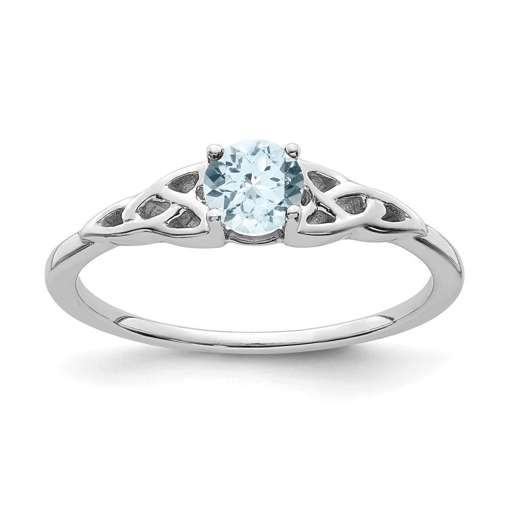 Gemstone Celtic Knot Rings