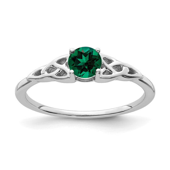 Gemstone Celtic Knot Rings