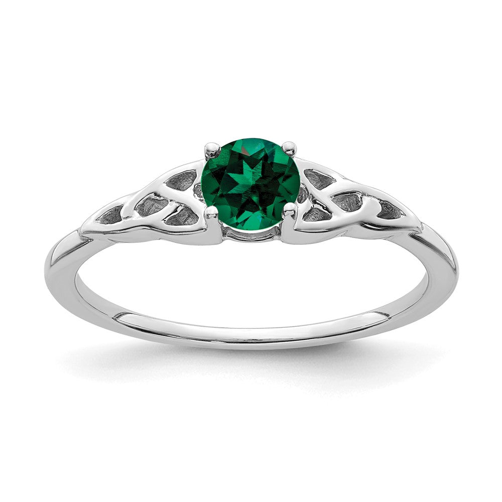 Gemstone Celtic Knot Rings