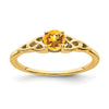 Gemstone Celtic Knot Rings