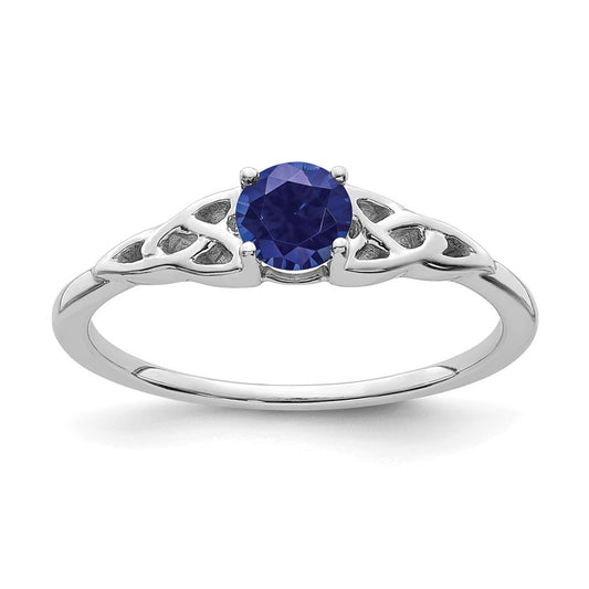 Gemstone Celtic Knot Rings