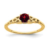 Gemstone Celtic Knot Rings