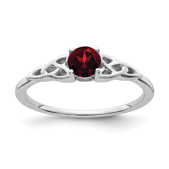 Gemstone Celtic Knot Rings
