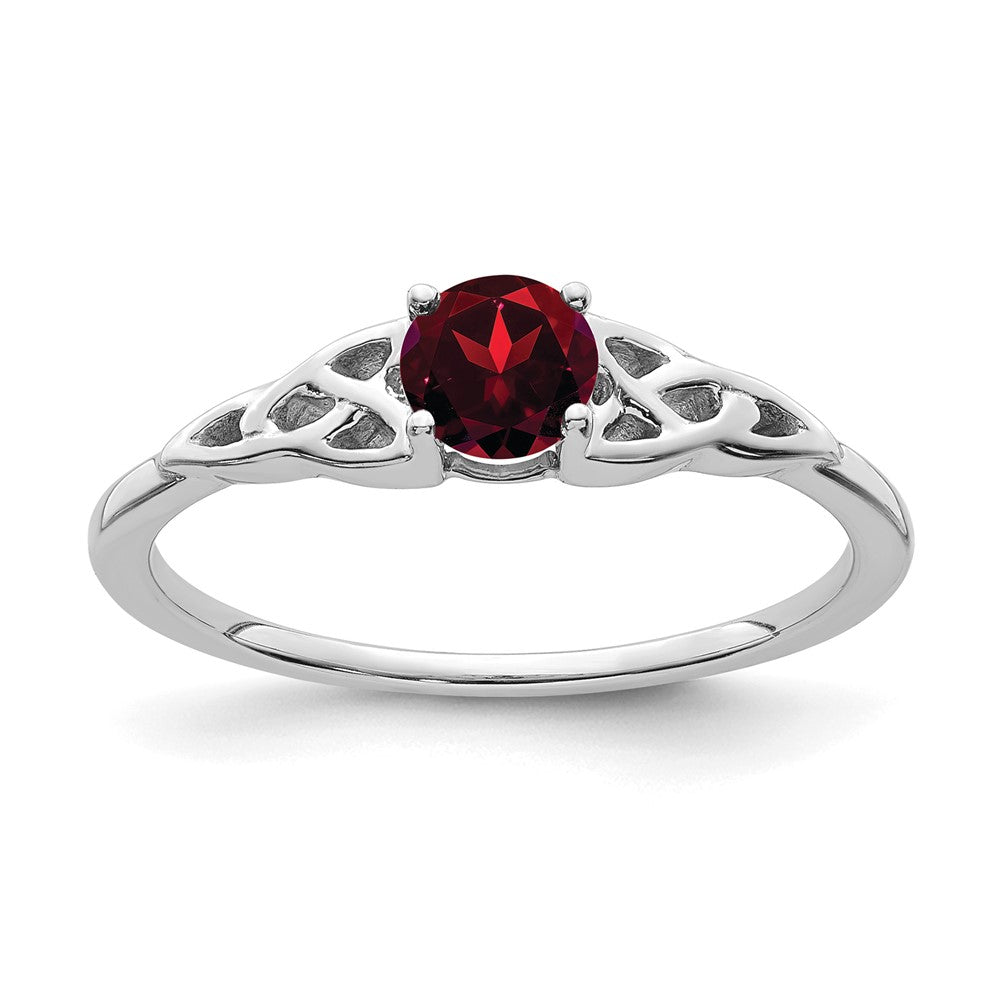 Gemstone Celtic Knot Rings