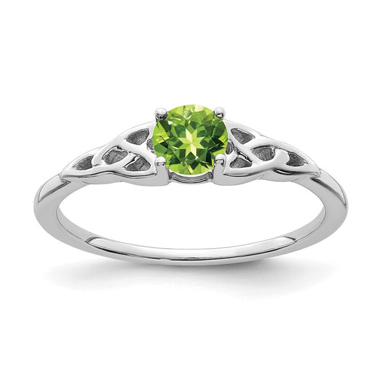 Gemstone Celtic Knot Rings