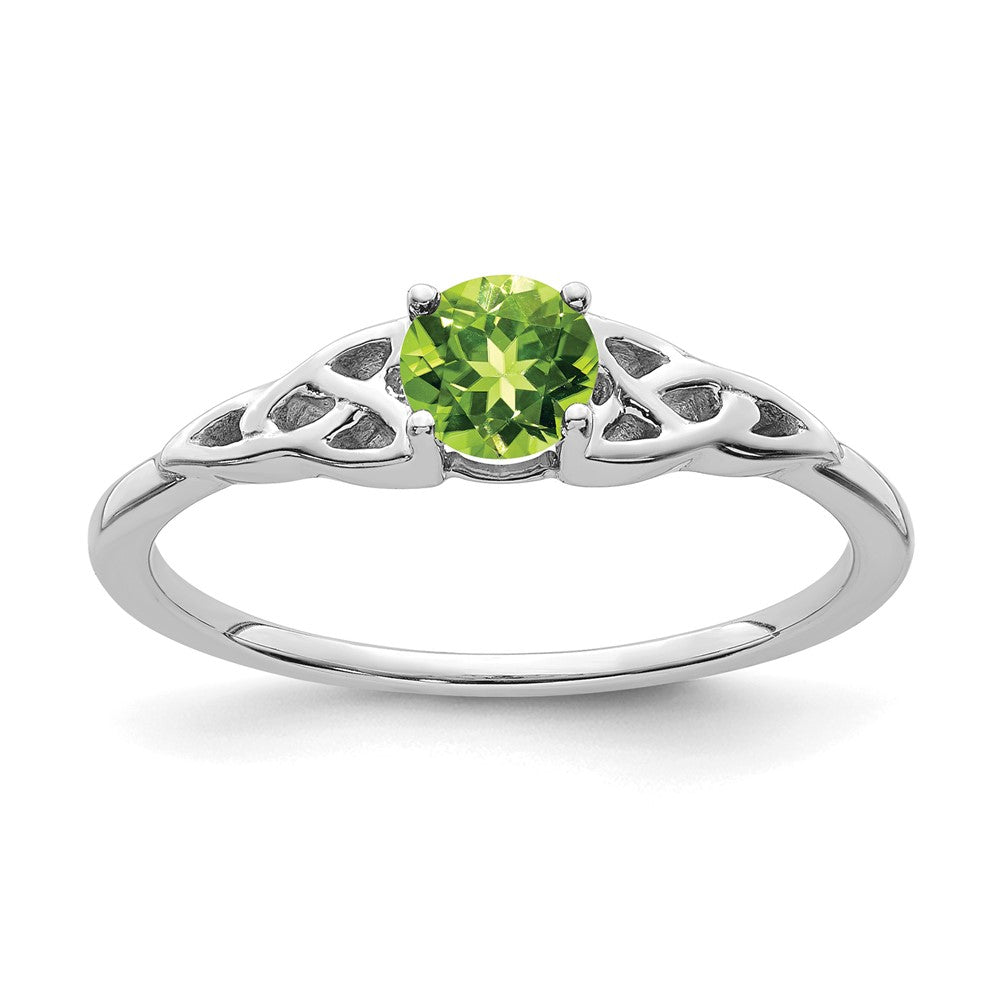 Gemstone Celtic Knot Rings