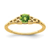 Gemstone Celtic Knot Rings
