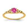 Gemstone Celtic Knot Rings