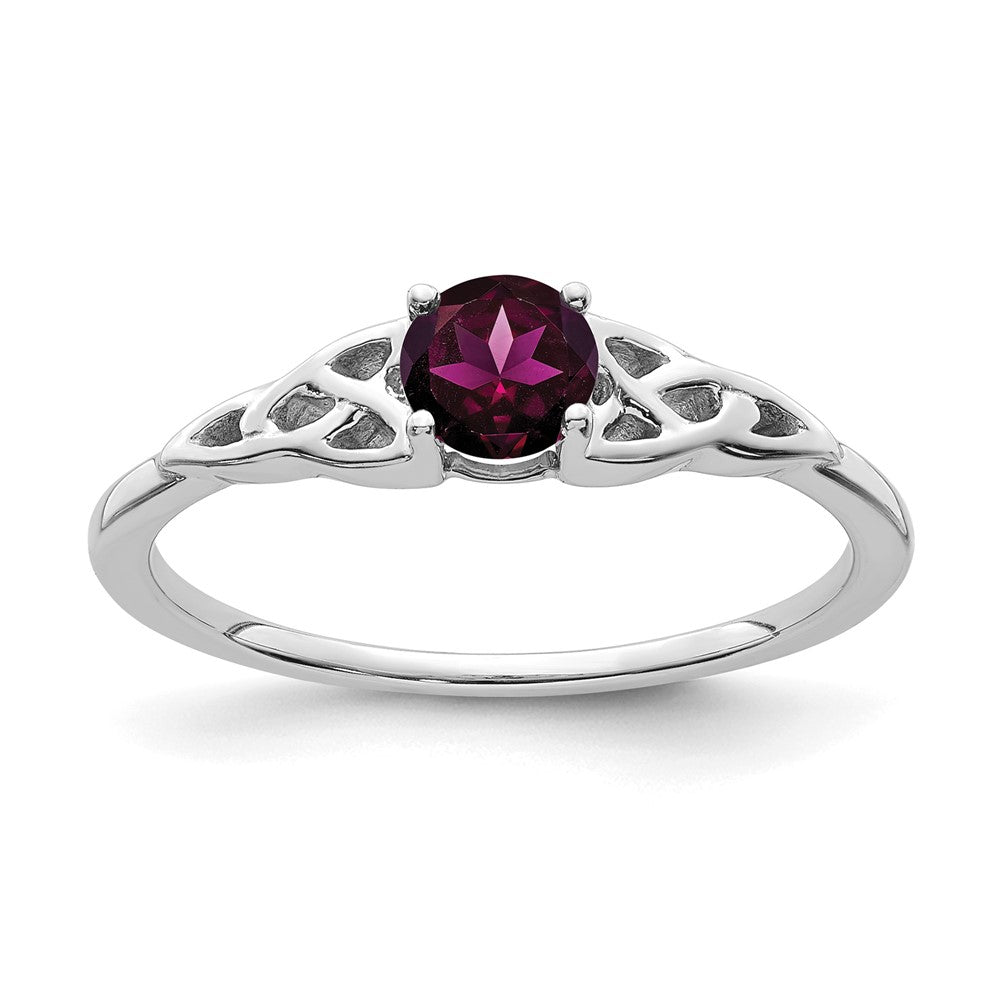 Gemstone Celtic Knot Rings