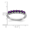 Gemstone and Diamond 7-stone Ring — 0SW