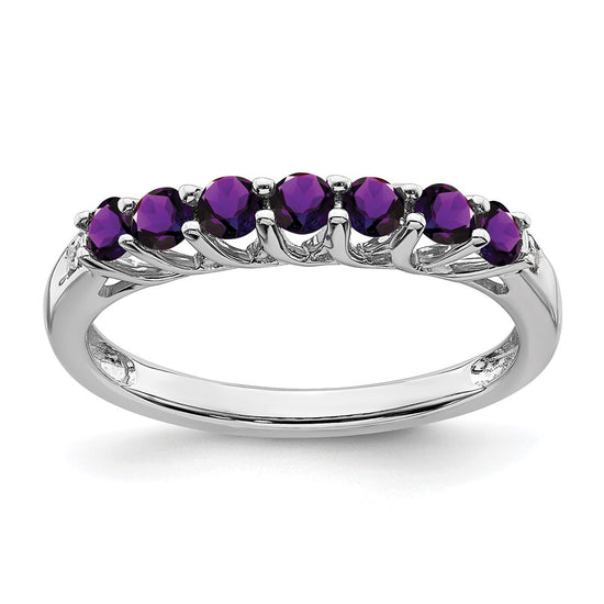 Gemstone and Diamond 7-stone Ring — 0U5