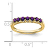 Gemstone and Diamond 7-stone Ring — 0U4