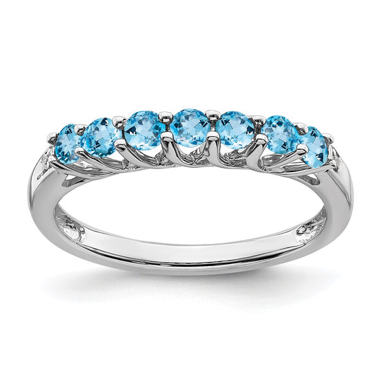 Gemstone and Diamond 7-stone Ring — 0UC