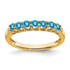 Gemstone and Diamond 7-stone Ring — 0T9