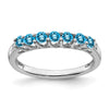 Gemstone and Diamond 7-stone Ring — 0TD