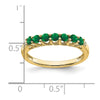 Gemstone and Diamond 7-stone Ring — 0SZ