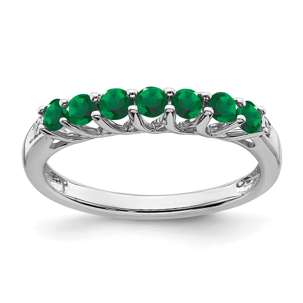 Gemstone and Diamond 7-stone Ring — 0U5
