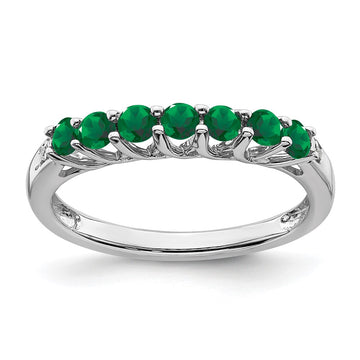 Gemstone and Diamond 7-stone Ring — 0U5