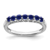 Gemstone and Diamond 7-stone Ring — 0TM