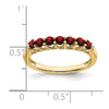 Gemstone and Diamond 7-stone Ring — 0T4