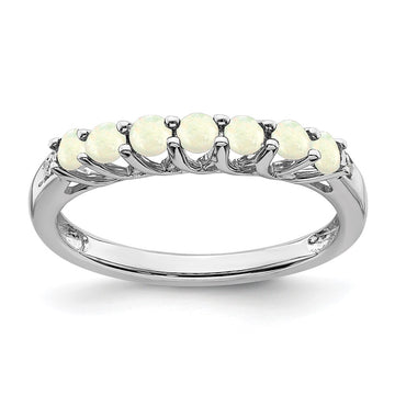Gemstone and Diamond 7-stone Ring — 0U4
