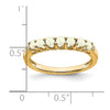 Gemstone and Diamond 7-stone Ring — 0T8