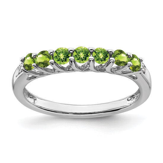 Gemstone and Diamond 7-stone Ring — 0TN