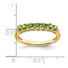 Gemstone and Diamond 7-stone Ring — 0T5
