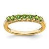 Gemstone and Diamond 7-stone Ring — 0T5