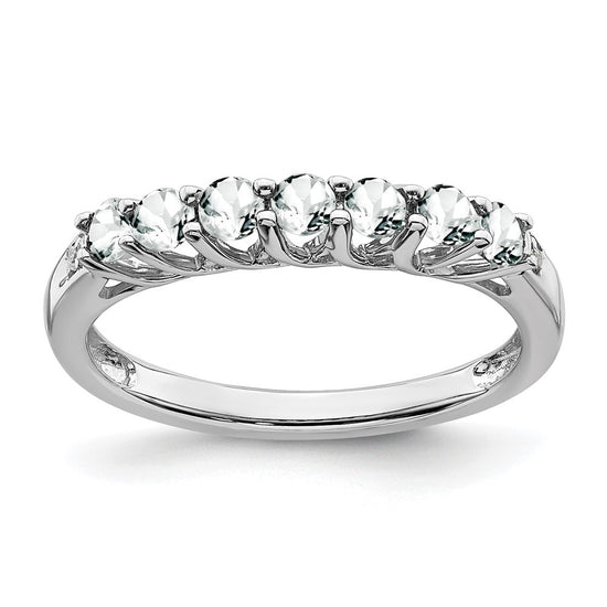 Gemstone and Diamond 7-stone Ring — 0U7