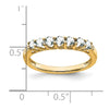 Gemstone and Diamond 7-stone Ring — 0T7