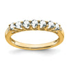 Gemstone and Diamond 7-stone Ring — 0T7