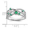 Gemstone and Diamond Rings
