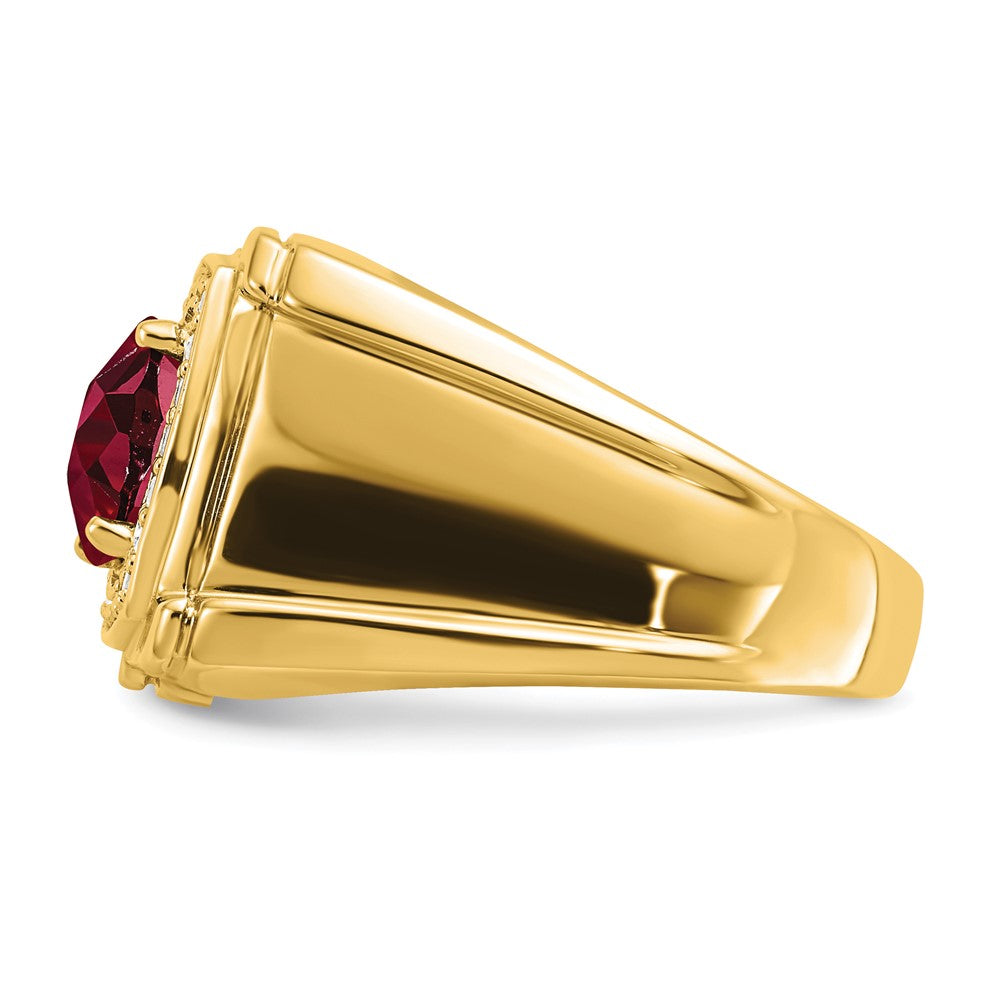 Men's Gemstone and Diamond Rings