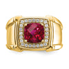 Men's Gemstone and Diamond Rings