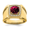 Men's Gemstone and Diamond Rings