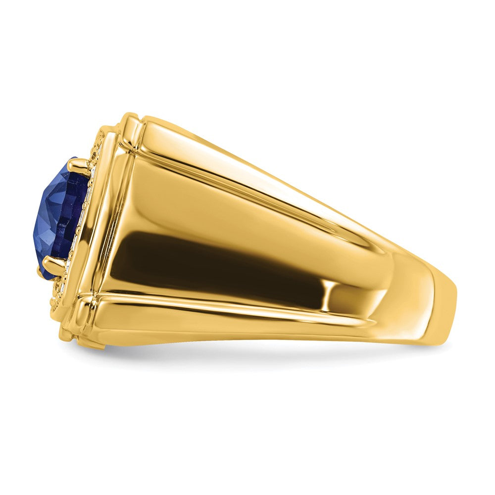 Men's Gemstone and Diamond Rings