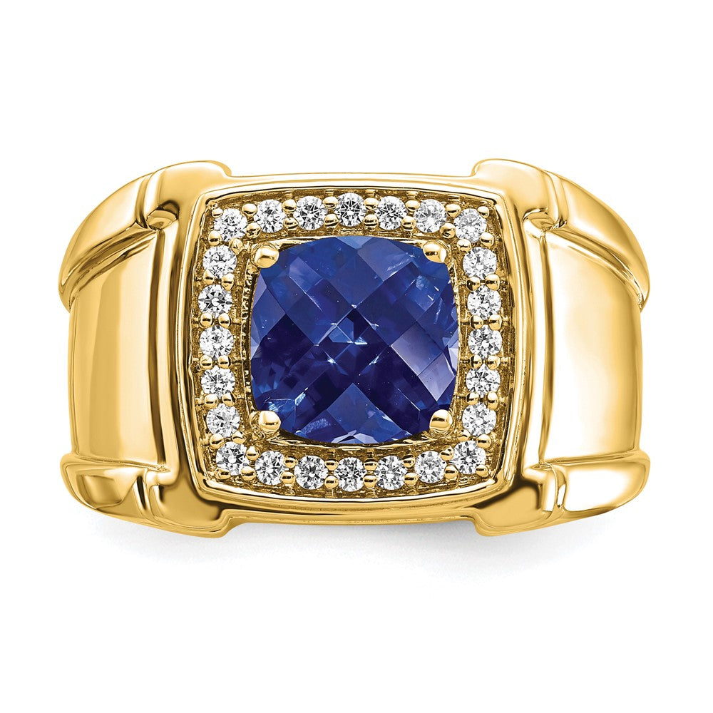Men's Gemstone and Diamond Rings