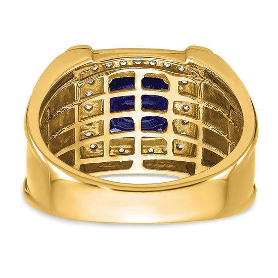 Men's Gemstone and Diamond Rings