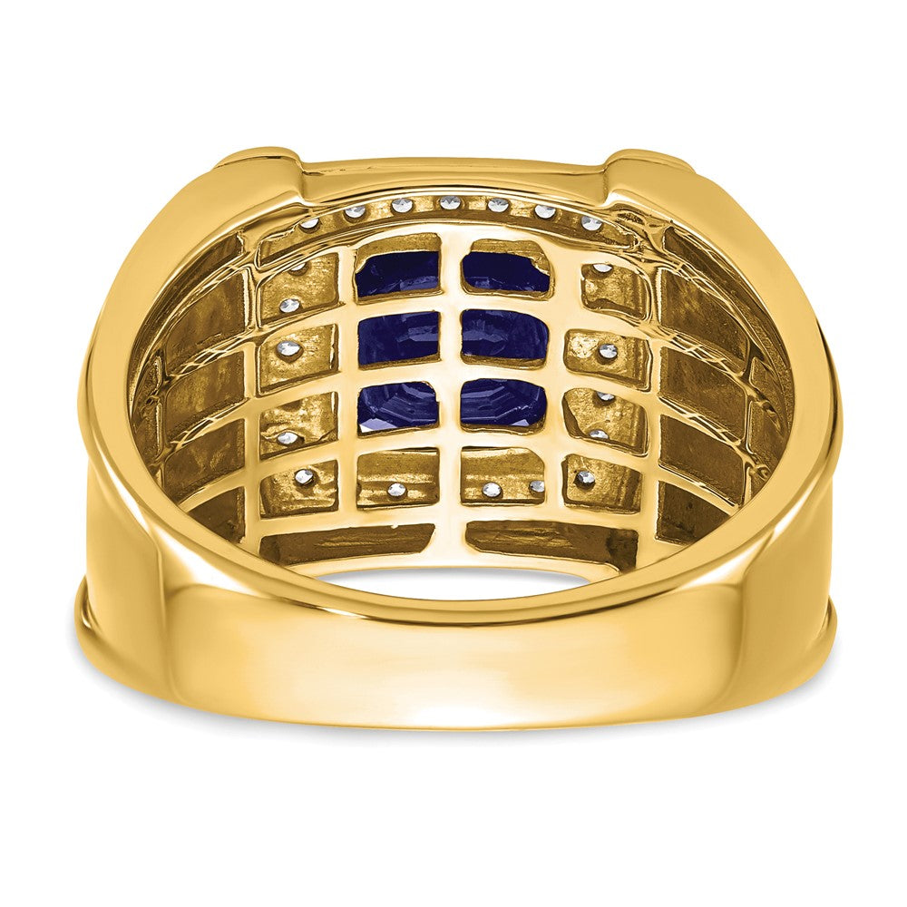Men's Gemstone and Diamond Rings