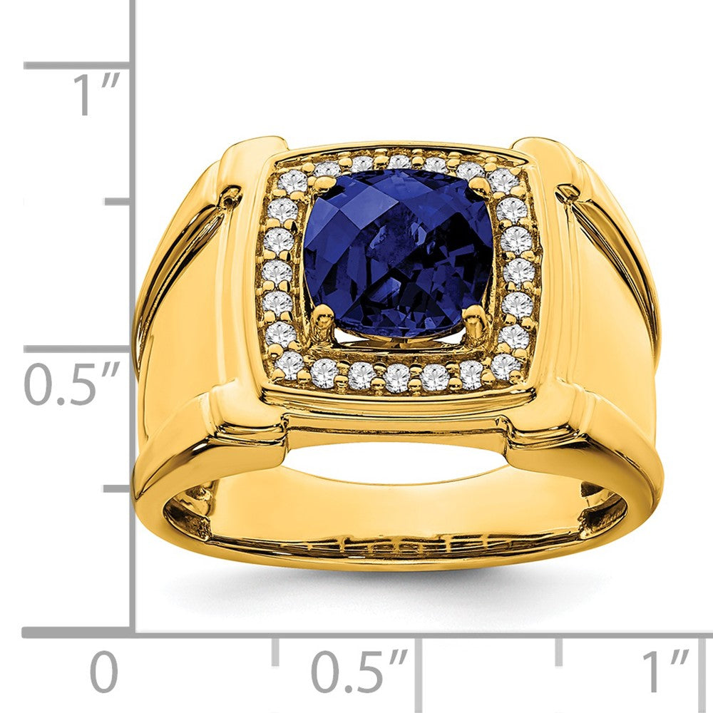 Men's Gemstone and Diamond Rings