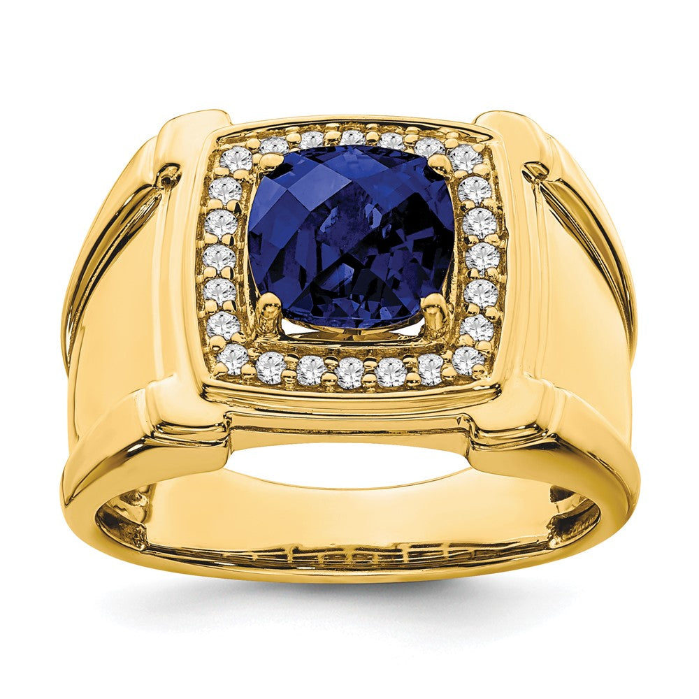 Men's Gemstone and Diamond Rings