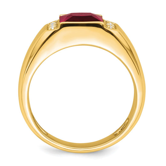 Men's Gemstone and Diamond Rings