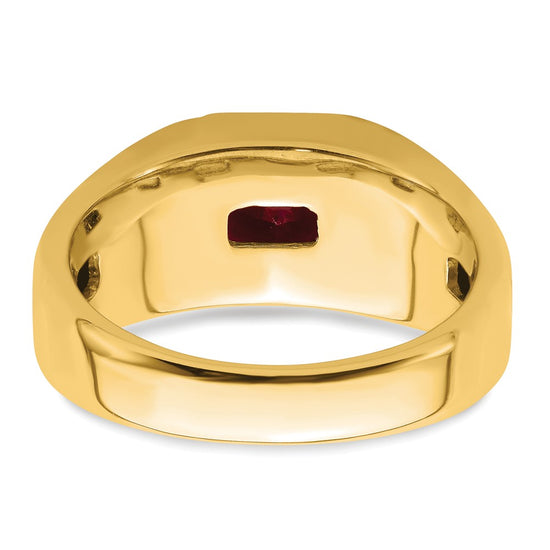 Men's Gemstone and Diamond Rings